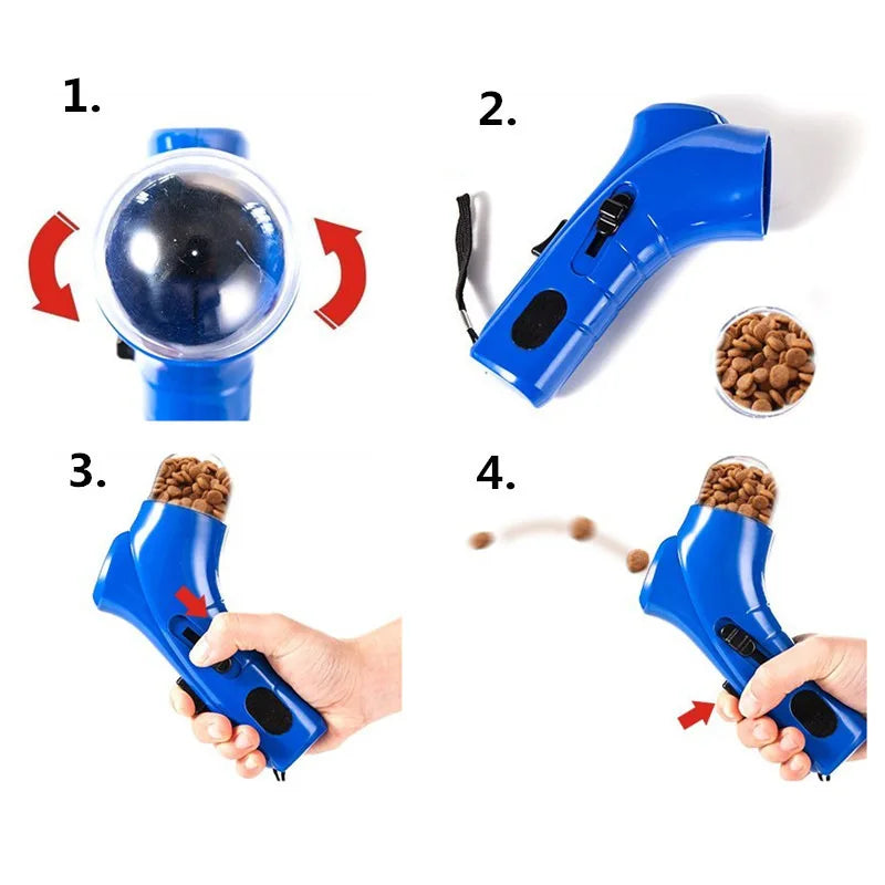 Automatic Pet Ball Launcher – Interactive Outdoor Toy for Dogs