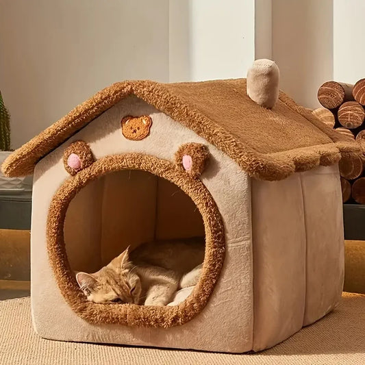 Pet House – Cozy Cave Bed for Cats & Dogs