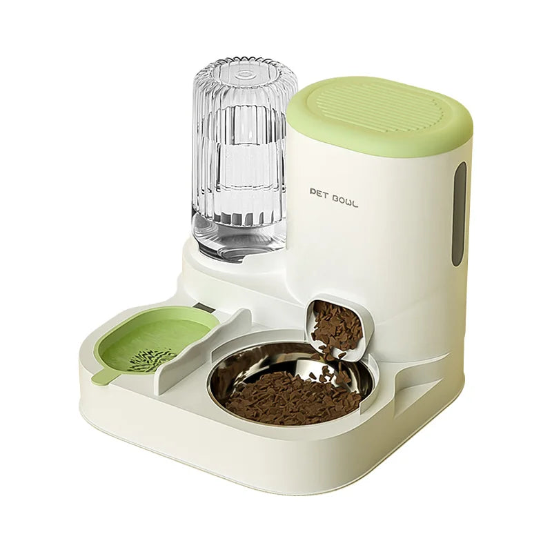 Automatic Cat Feeder & Water Fountain