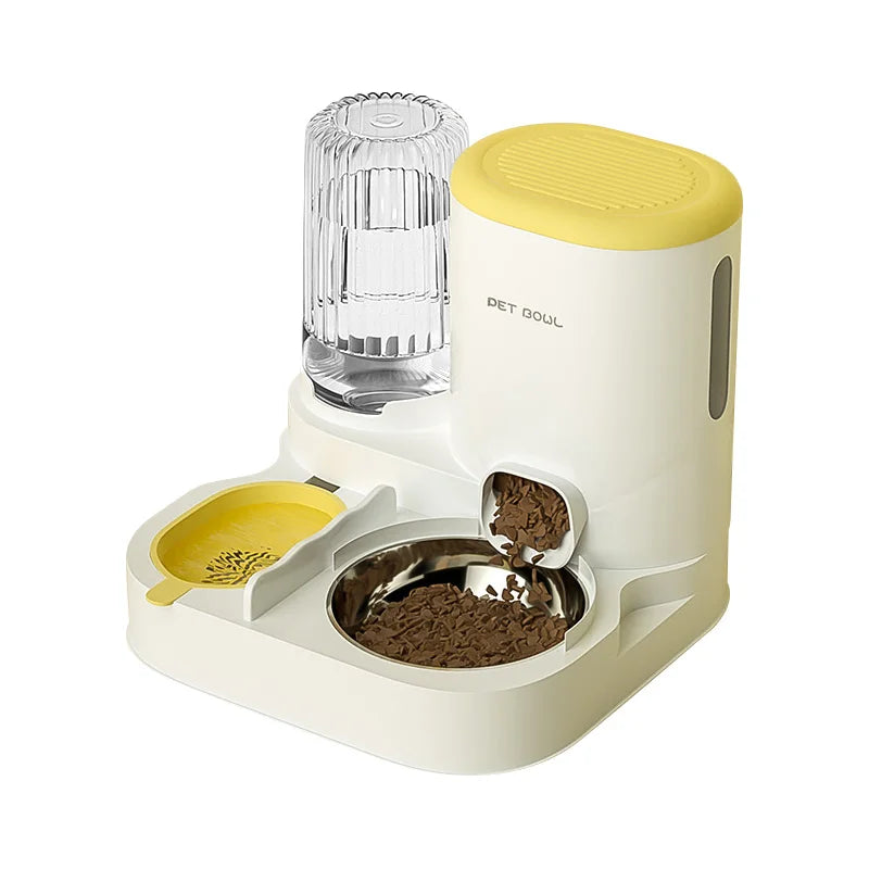 Automatic Cat Feeder & Water Fountain