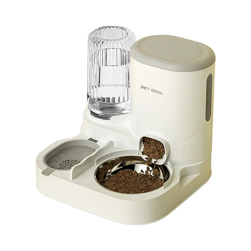 Automatic Cat Feeder & Water Fountain