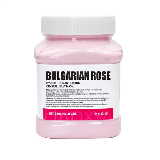 Hydrating Rose Jelly Mask with Bulgarian rose — deep moisture for all Light Beige skin types.(350g)