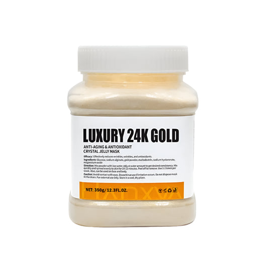 24k Gold Soft Film Peel Mask – Radiance Boosting, Anti-Aging & Moisturizing Treatment (350g)